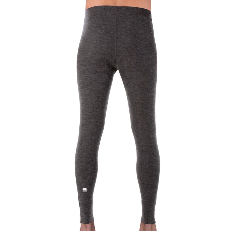 MERIWOOL Mens Base Layer 100% Merino Wool Thermal Pants Charcoal Gray - Image 2